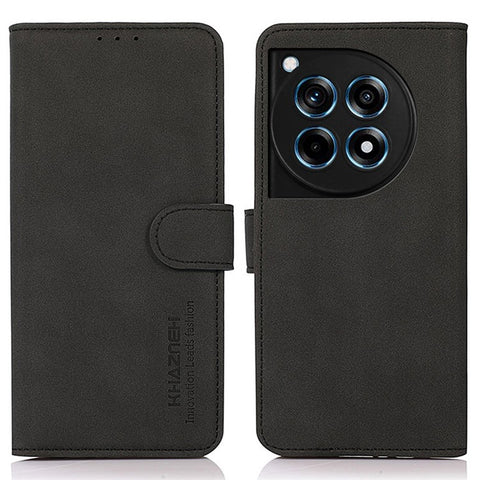 KHAZNEH For OnePlus 12R 5G / Ace 3 5G Mobile Phone Stand Case Wallet Phone Cover with Card Holder