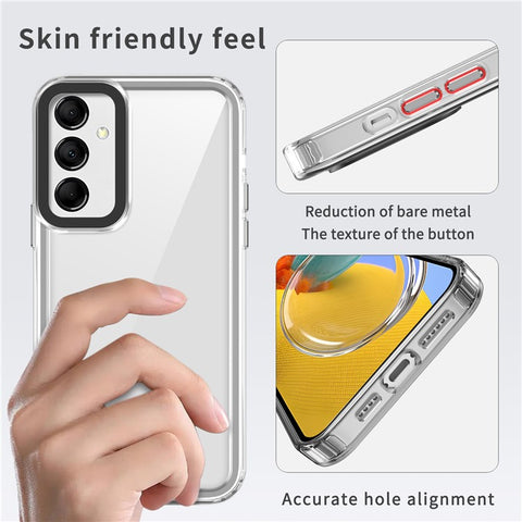 For Samsung Galaxy M14 5G / F14 5G Case Four Corner Protection PC+TPU Phone Cover