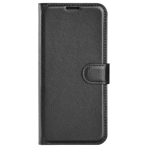 For Xiaomi Redmi A3 4G / Poco C61 4G Case Litchi Texture PU Leather Folding Stand Phone Cover