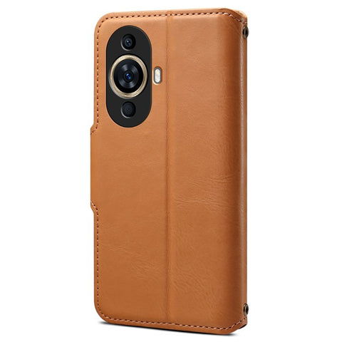 DENIOR For Huawei nova 11 / nova 12s 4G / nova 12 Lite 4G Leather Case with Card Slot Wallet Phone Cover Protector