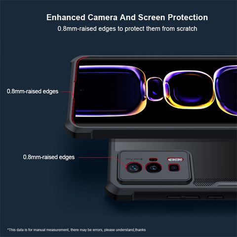 XUNDD Phone Case for Xiaomi Redmi K60 5G / K60 Pro 5G / Poco F5 Pro 5G TPU+Acrylic Shockproof Cover