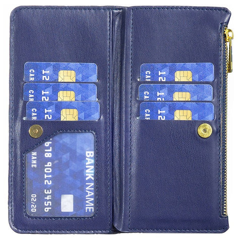 BINFEN COLOR BF Style-15 For Xiaomi Redmi A3 4G / Poco C61 4G Case Zipper Flip Shockproof Leather Phone Cover