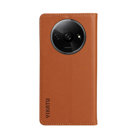 YIKATU YK-001 For Xiaomi Redmi A3 4G / Poco C61 4G Case Hidden Magnetic Adsorption Leather Phone Cover