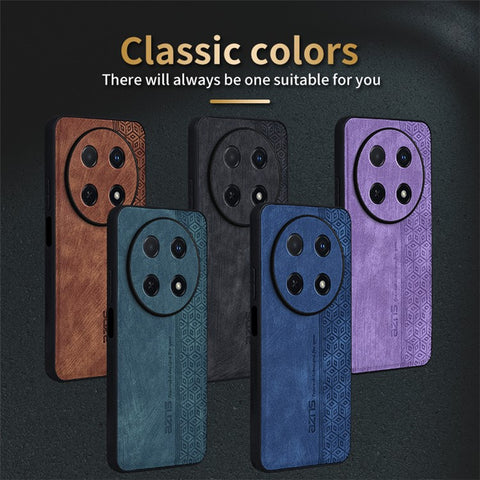 AZNS For Huawei Enjoy 70 Pro Case Anti-Scratch PU Leather Coated TPU Phone Cover