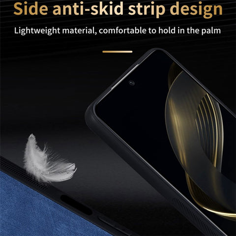 AZNS For Huawei Enjoy 70 Pro Case Anti-Scratch PU Leather Coated TPU Phone Cover