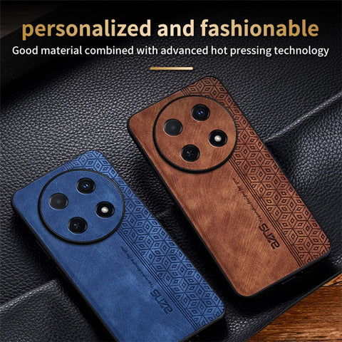 AZNS For Huawei Enjoy 70 Pro Case Anti-Scratch PU Leather Coated TPU Phone Cover