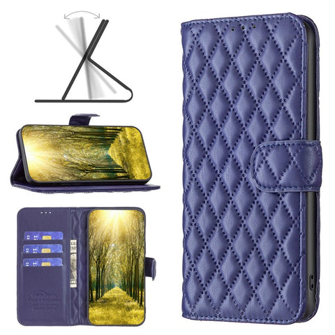 BINFEN COLOR BF Style-14 For OnePlus 12R 5G / Ace 3 5G Case PU Leather Stand Shockproof Protective Phone Cover