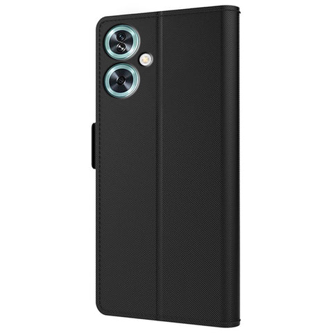 For OnePlus Nord N30 SE 5G Cover Phone Shell with Mirror PU+TPU Leather Card Holder