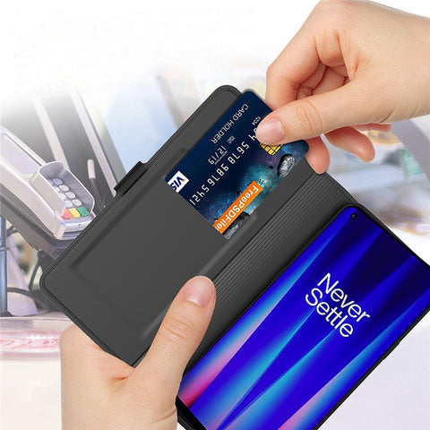 For OnePlus Nord N30 SE 5G Case Magnetic Buckle Flip Phone Cover with Card Holder