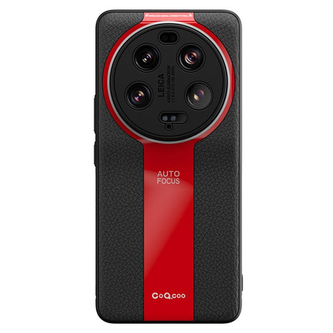 Q.COO For Xiaomi 13 Ultra Mobile Phone Cover TPU+Acrylic+PU Leather Cell Phone Case