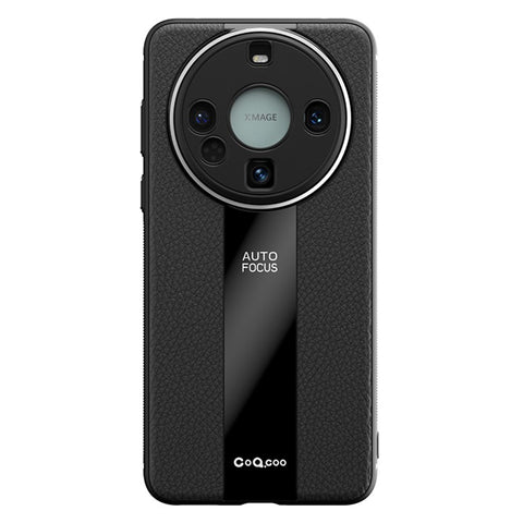 Q.COO For Huawei Mate 60 Pro Case Fall Protection PU Leather+TPU+Acrylic Phone Shell