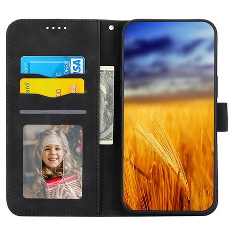 DIERFENG DF-03 For Motorola Moto G Stylus 5G (2024) Cases Imprinted Wallet Stand Leather Mobile Cover