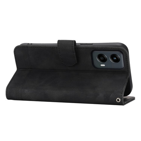 DIERFENG DF-03 For Motorola Moto G Stylus 5G (2024) Cases Imprinted Wallet Stand Leather Mobile Cover