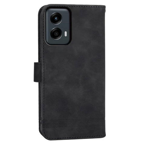 DIERFENG DF-03 For Motorola Moto G Stylus 5G (2024) Cases Imprinted Wallet Stand Leather Mobile Cover