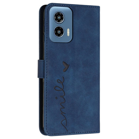 For Motorola Moto G Play 5G (2024) / Moto G 5G (2024) Case Wallet PU Leather Skin-touch Phone Cover