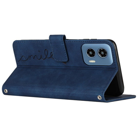 For Motorola Moto G Play 5G (2024) / Moto G 5G (2024) Case Wallet PU Leather Skin-touch Phone Cover