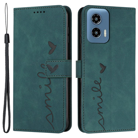 For Motorola Moto G Play 5G (2024) / Moto G 5G (2024) Case Wallet PU Leather Skin-touch Phone Cover
