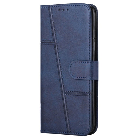 For Motorola Moto G Play 5G (2024) / Moto G 5G (2024) Case PU Leather Stand Flip Phone Cover Calf Texture