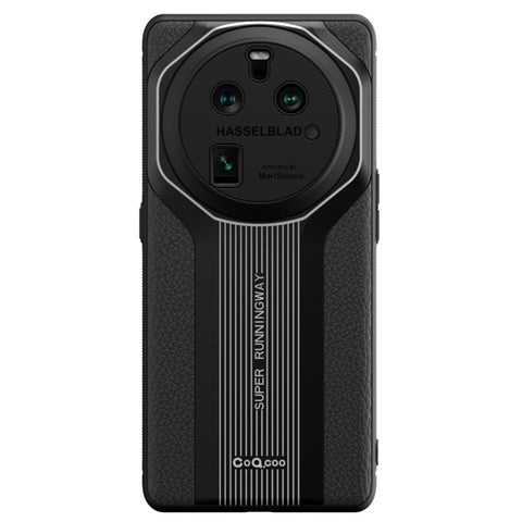 Q.COO Super Running Series 2 for Oppo Find X6 Pro Case PU + TPU + Acrylic Back Cover