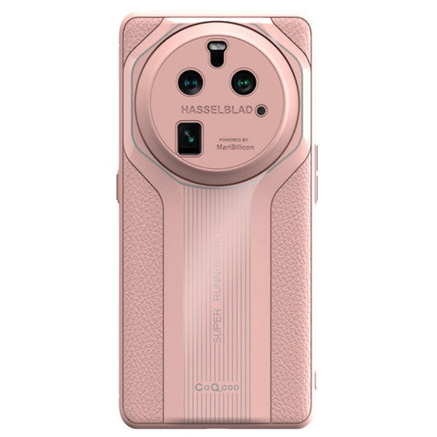 Q.COO Super Running Series 2 for Oppo Find X6 Pro Case PU + TPU + Acrylic Back Cover