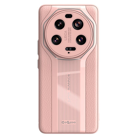 Q.COO Super Running Series 2 for Xiaomi 13 Ultra Case PU+TPU+Acrylic Shockproof Phone Cover