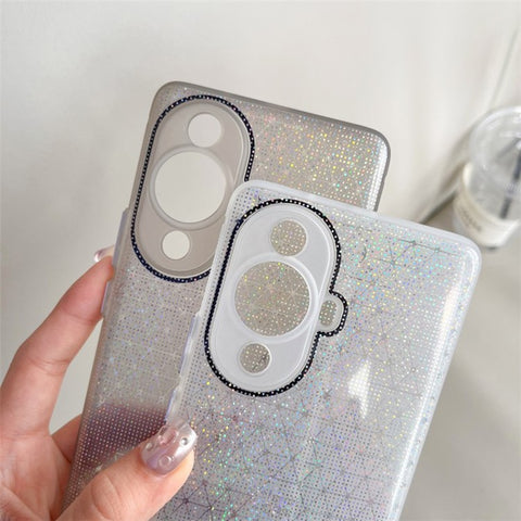 Q.COO For Huawei nova 11 / nova 12s 4G / nova 12 Lite 4G Case Sparkly Protective TPU Phone Cover