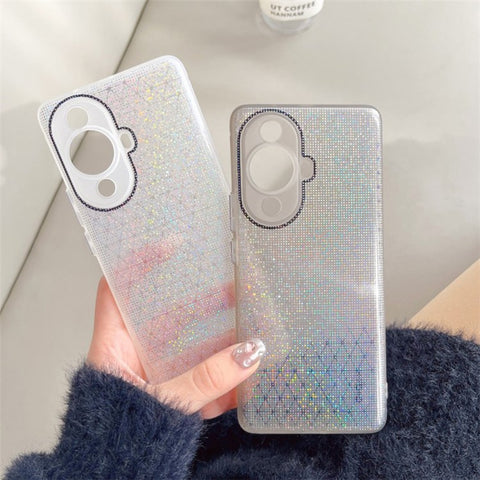 Q.COO For Huawei nova 11 / nova 12s 4G / nova 12 Lite 4G Case Sparkly Protective TPU Phone Cover