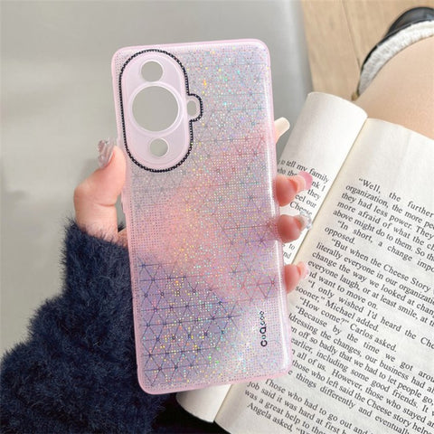 Q.COO For Huawei nova 11 / nova 12s 4G / nova 12 Lite 4G Case Sparkly Protective TPU Phone Cover