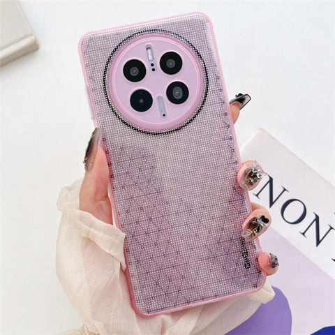 Q.COO For Huawei Mate 50 4G Case Sparkle Design TPU Scratch Resistant Phone Cover
