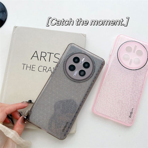 Q.COO For Huawei Mate 50 4G Case Sparkle Design TPU Scratch Resistant Phone Cover