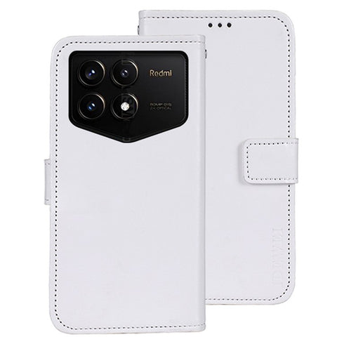 IDEWEI For Xiaomi Redmi K70 Pro Champion Edition Case Crazy Horse Texture Magnetic Phone Cover