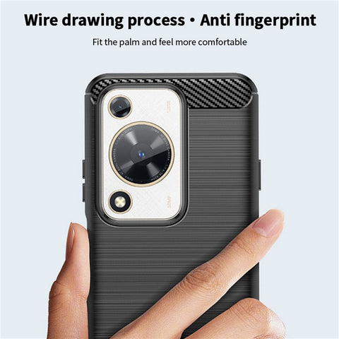 MOFI JK TPU Series-1 For Huawei nova Y72 4G / Enjoy 70 Phone Case TPU Carbon Fiber Texture Cover