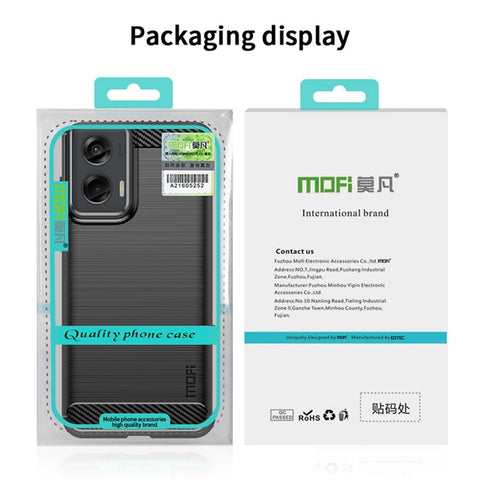 MOFI JK TPU Series-1 For Motorola Moto G Stylus 5G (2024) TPU Case Brushed Anti-fall Back Phone Cover