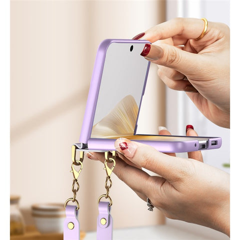 GKK For Huawei Pocket 2 Case Ultra Slim Folding Phone Hard PC Cover with Wrist Strap