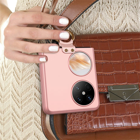 GKK For Huawei Pocket 2 Case Ring Holder Kickstand Ultra Thin Hard PC Folding Phone Cover