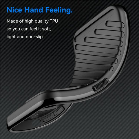 Thunder Series For Samsung Galaxy M14 4G / A05s 4G Case Thickened TPU Twill Texture Back Phone Cover