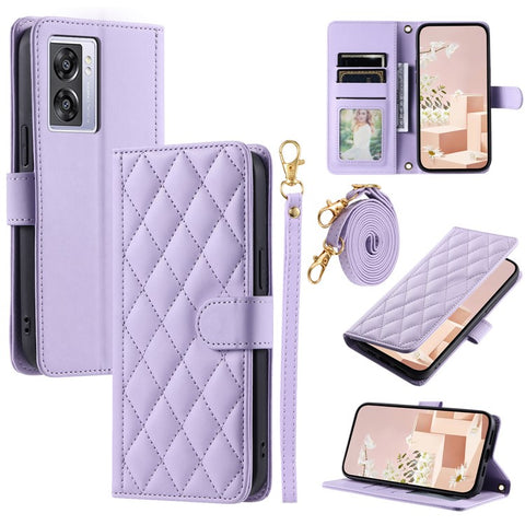 Leather Case for Oppo A77 5G / 4G / A77s 4G / A57 4G / A57 (2022) 5G / A57e 4G / A57s 4G / K10 5G / OnePlus Nord N20 SE 4G / N300 5G / Realme Narzo 50 5G