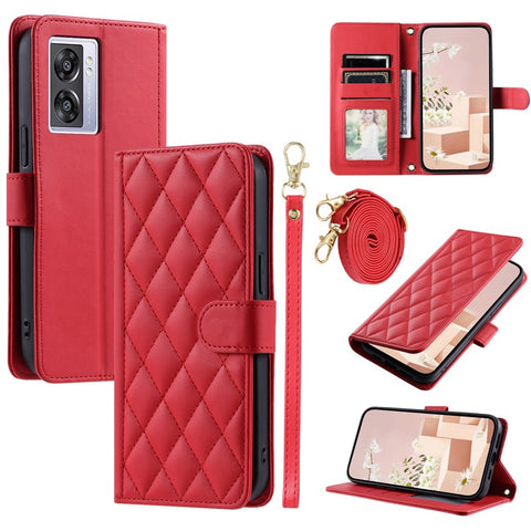 Leather Case for Oppo A77 5G / 4G / A77s 4G / A57 4G / A57 (2022) 5G / A57e 4G / A57s 4G / K10 5G / OnePlus Nord N20 SE 4G / N300 5G / Realme Narzo 50 5G