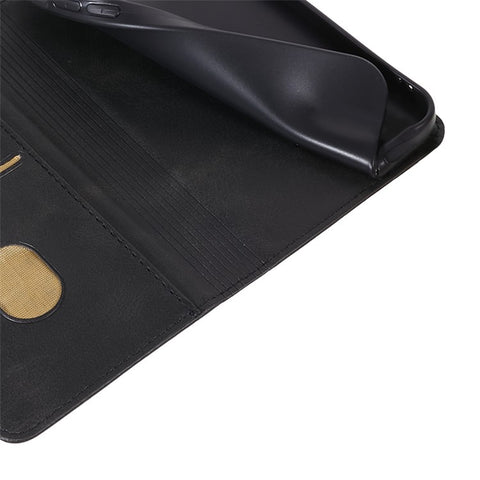 Leather Case for OnePlus Nord N30 SE 5G Calf Texture Auto-absorbed Magnetic Phone Wallet Cover