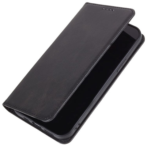 Leather Case for OnePlus Nord N30 SE 5G Calf Texture Auto-absorbed Magnetic Phone Wallet Cover