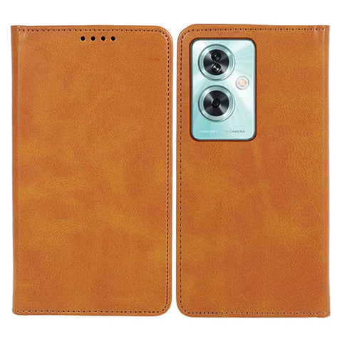 Leather Case for OnePlus Nord N30 SE 5G Calf Texture Auto-absorbed Magnetic Phone Wallet Cover
