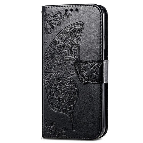 For Infinix Hot 40i Case Butterfly Imprinted Phone Cover with Hand Strap