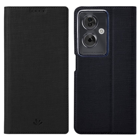 VILI DMX Series For Oppo A79 5G / A2 5G Case Card Holder Leather Magnetic Closure Phone Cover