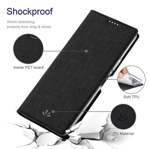 VILI DMX Series For Oppo A79 5G / A2 5G Case Card Holder Leather Magnetic Closure Phone Cover
