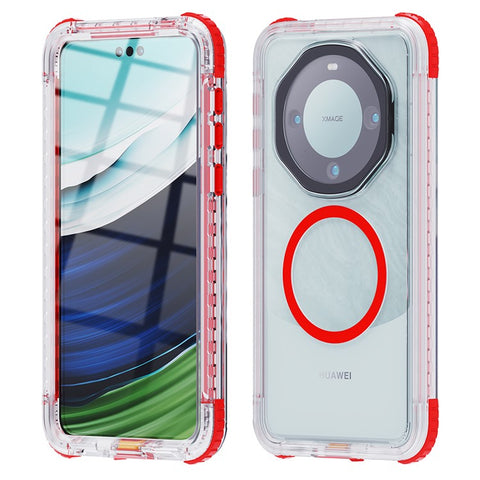 REDPEPPER CC Series For Huawei Mate 60 Pro Magnetic Clear Phone Cover IP68 Waterproof Case