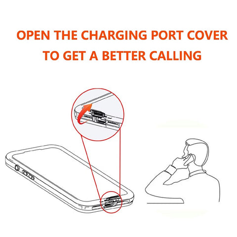 REDPEPPER A Series For Motorola Moto G Stylus 5G (2023) IP68 Underwater Phone Case Clear Waterproof Phone Cover