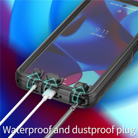 REDPEPPER A Series For Motorola Moto G Stylus 5G (2023) IP68 Underwater Phone Case Clear Waterproof Phone Cover