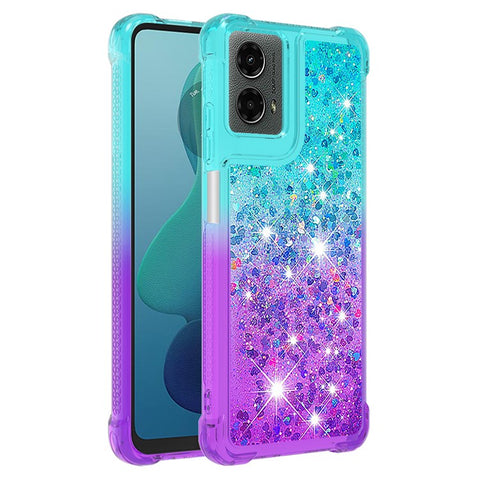 For Motorola Moto G Play 5G (2024) / Moto G 5G (2024) TPU Case Gradient Quicksand Phone Back Cover
