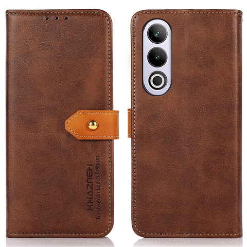 KHAZNEH For OnePlus Nord CE4 5G Magnetic Flip PU Leather Case Cell Phone Stand Cover