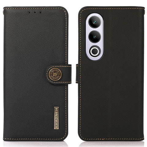 KHAZNEH For OnePlus Nord CE4 5G Case RFID Blocking Anti-Drop Phone Stand Cover